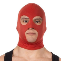 Barcode Berlin Cagoule Face Mask Rouge